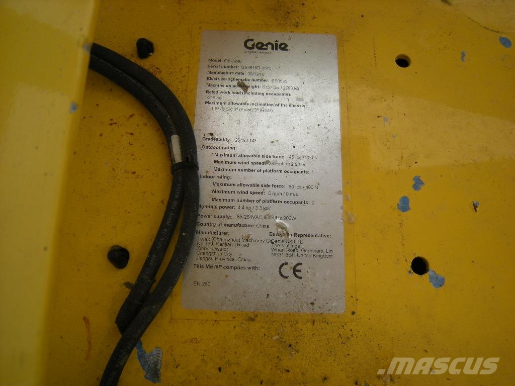 Genie GS 3246 (ID3973) Žirkliniai keltuvai