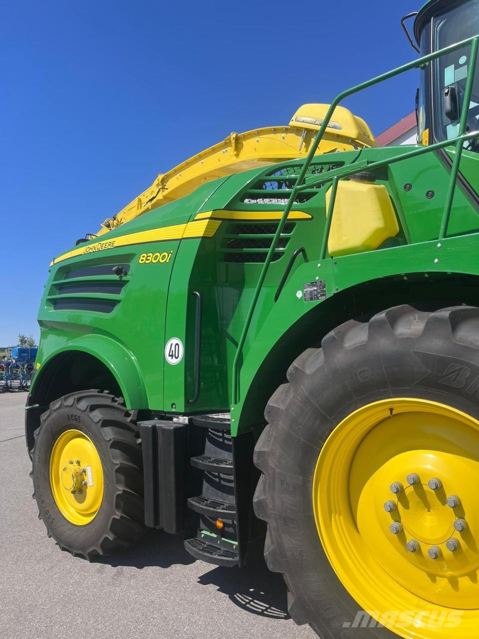 John Deere 8300i, JD EXPERT CHECK durchgeführt, 40Km/h, Kempe Samochodné kosačky