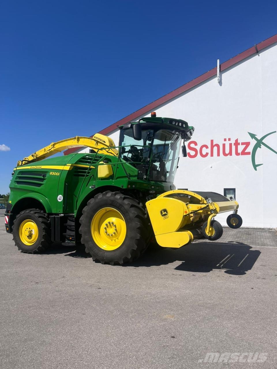 John Deere 8300i, JD EXPERT CHECK durchgeführt, 40Km/h, Kempe Samochodné kosačky