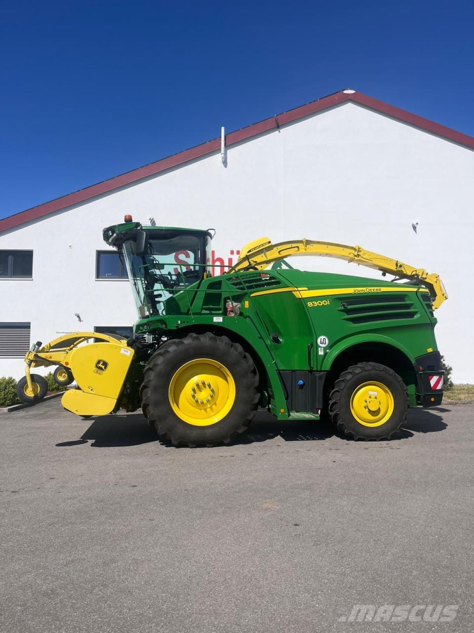 John Deere 8300i, JD EXPERT CHECK durchgeführt, 40Km/h, Kempe Samochodné kosačky