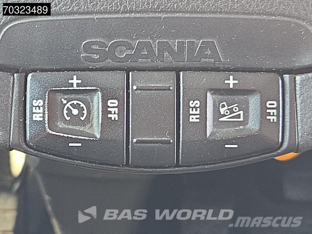 Scania P280 P 4X2 Palfinger PK 12002 EH Grúa con control شاحنات مسطحة/مفصلية الجوانب