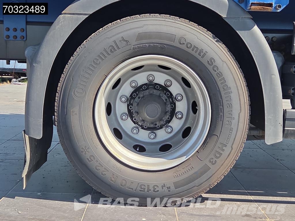Scania P280 P 4X2 Palfinger PK 12002 EH Grúa con control شاحنات مسطحة/مفصلية الجوانب