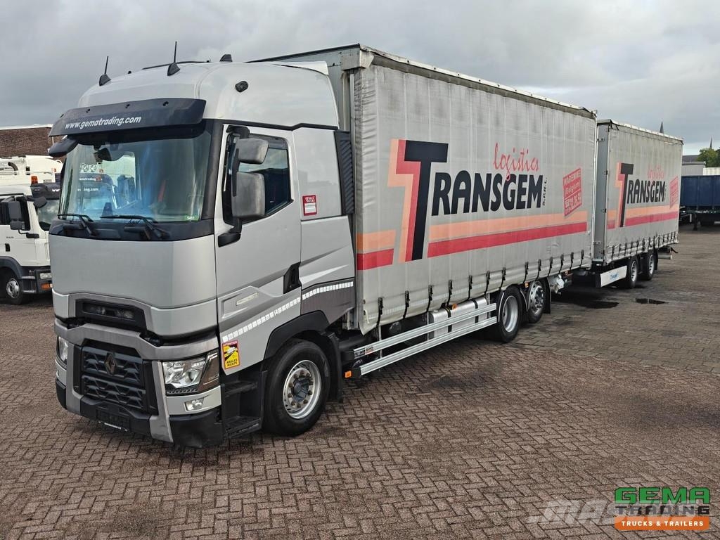 Renault T480 6x2 Sleeper Euro6C 13L - Curtainside Combi 11 Sanduk kamioni