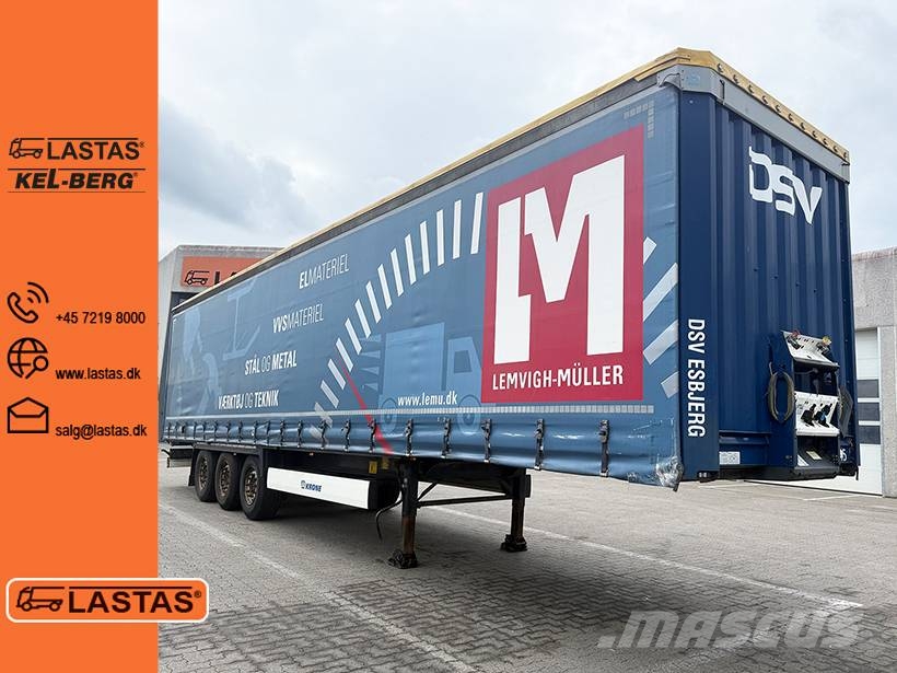 Krone Curtainsider / Planenauflieger Curtainsider semi-trailers