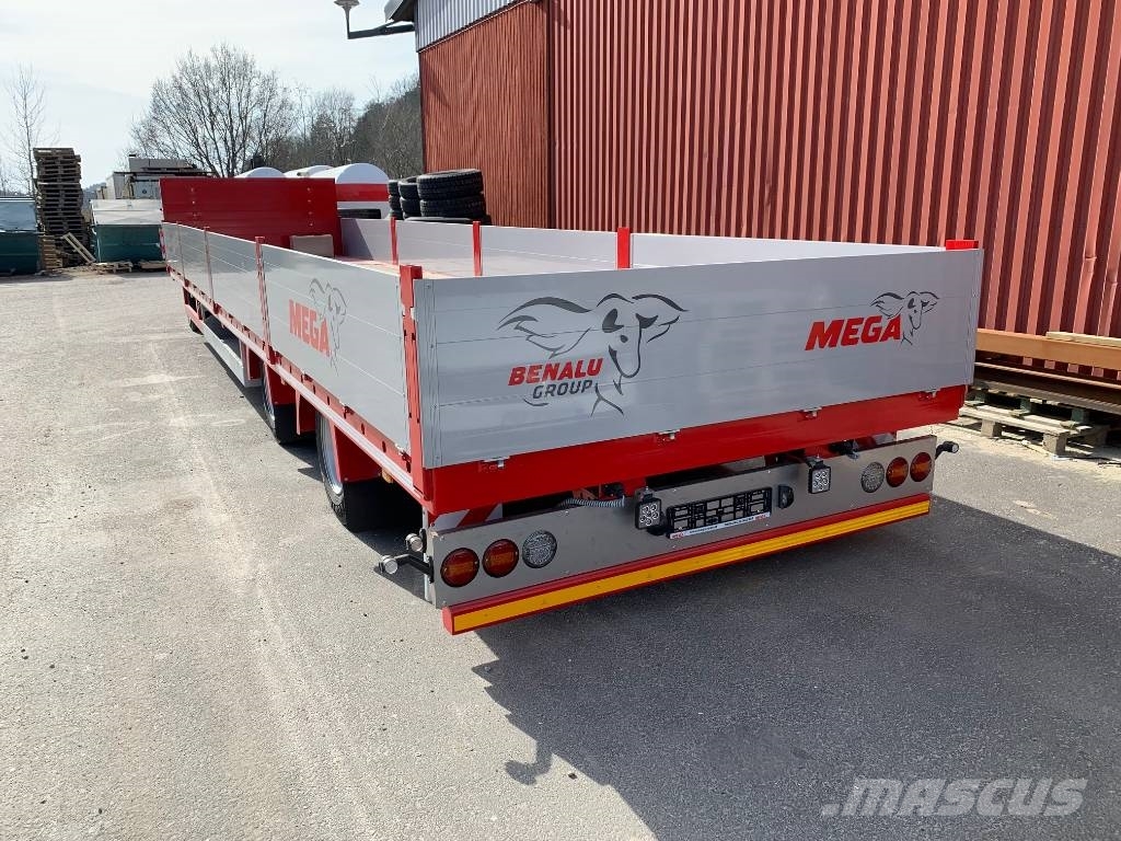 Benalu Mega flaksläpvagn / bodsläp مقطوروات مسطحة/مفصلية الجوانب