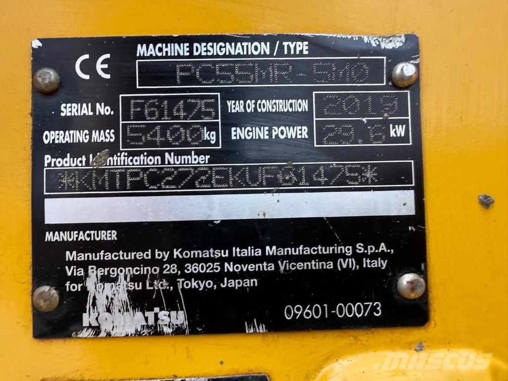 Komatsu PC55MR-5 Minigraafmachines < 7t