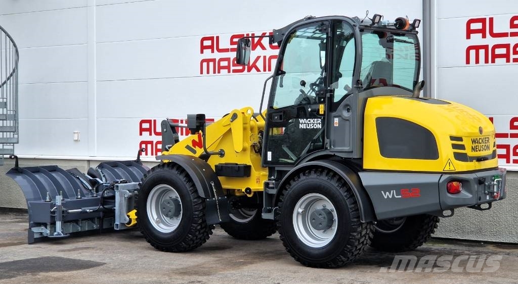 Wacker Neuson WL52 med vikplog 2,5m Læssemaskiner på hjul