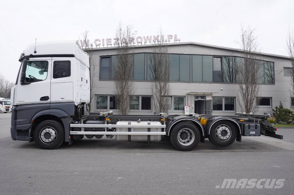 Mercedes-Benz Actros 2540 6x2 / 40 tho. km! / 5-seater cab!/ BDF Φορτηγά Σασί