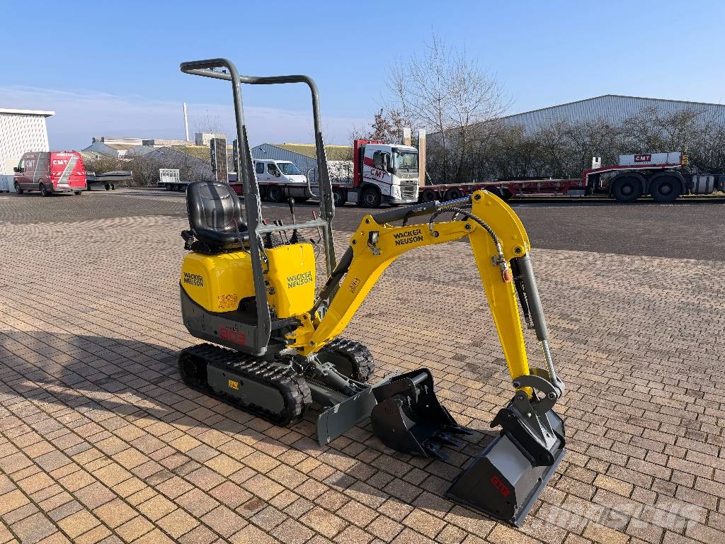 Wacker Neuson 803 Dual Power*2022*911H*2xLöffel*SW*MS01 Minibagger < 7t