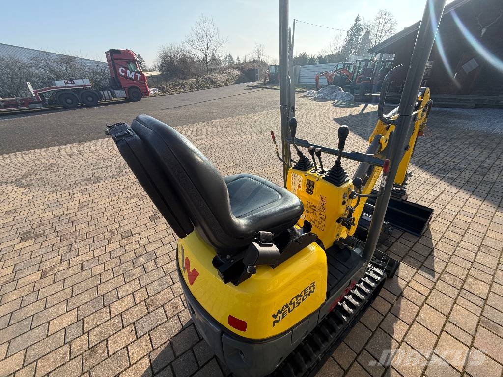 Wacker Neuson 803 Dual Power*2022*911H*2xLöffel*SW*MS01 Minibagger < 7t