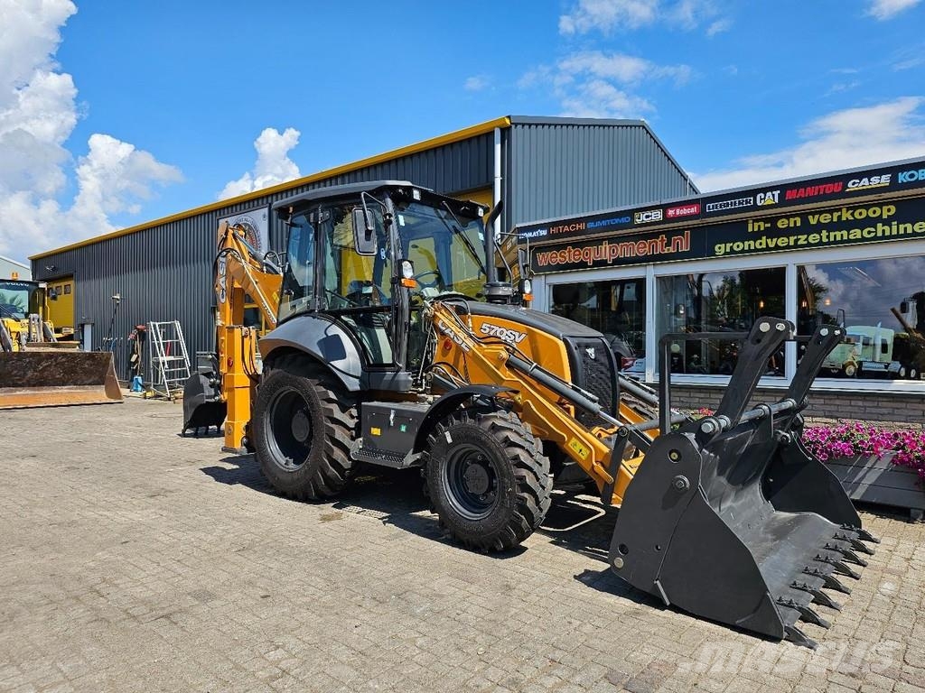 CASE 570SV AC / 4x4 / Forks / Telescopic Tractopelle