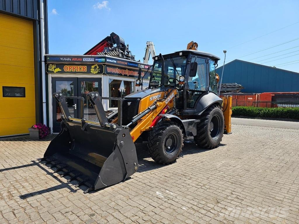 CASE 570SV AC / 4x4 / Forks / Telescopic Tractopelle