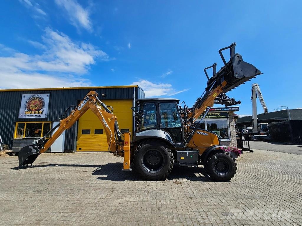 CASE 570SV AC / 4x4 / Forks / Telescopic Tractopelle