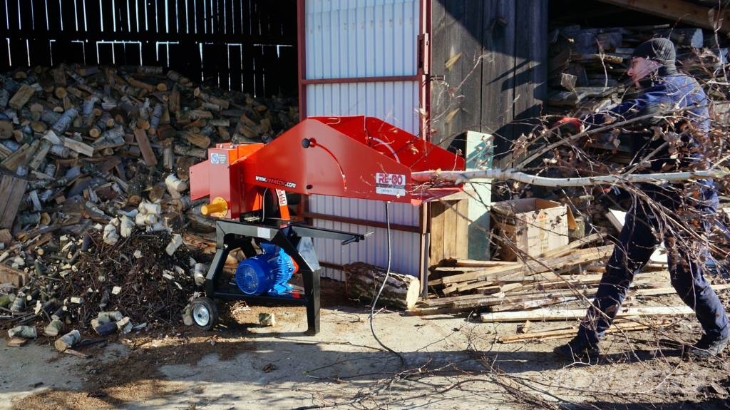 REMET Wood chipper RE80 Koksnes šķeldotāji
