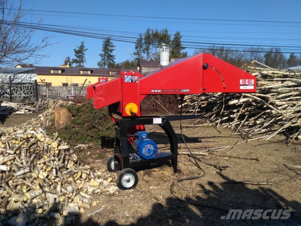 REMET Wood chipper RE80 Koksnes šķeldotāji