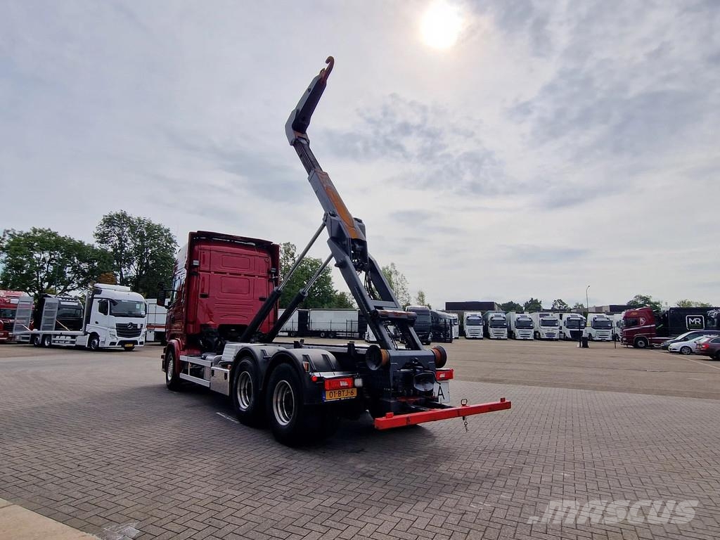 Scania R730 Topline 6x4 - 25t Mobas hooklift - Retarder - Abrollkipper