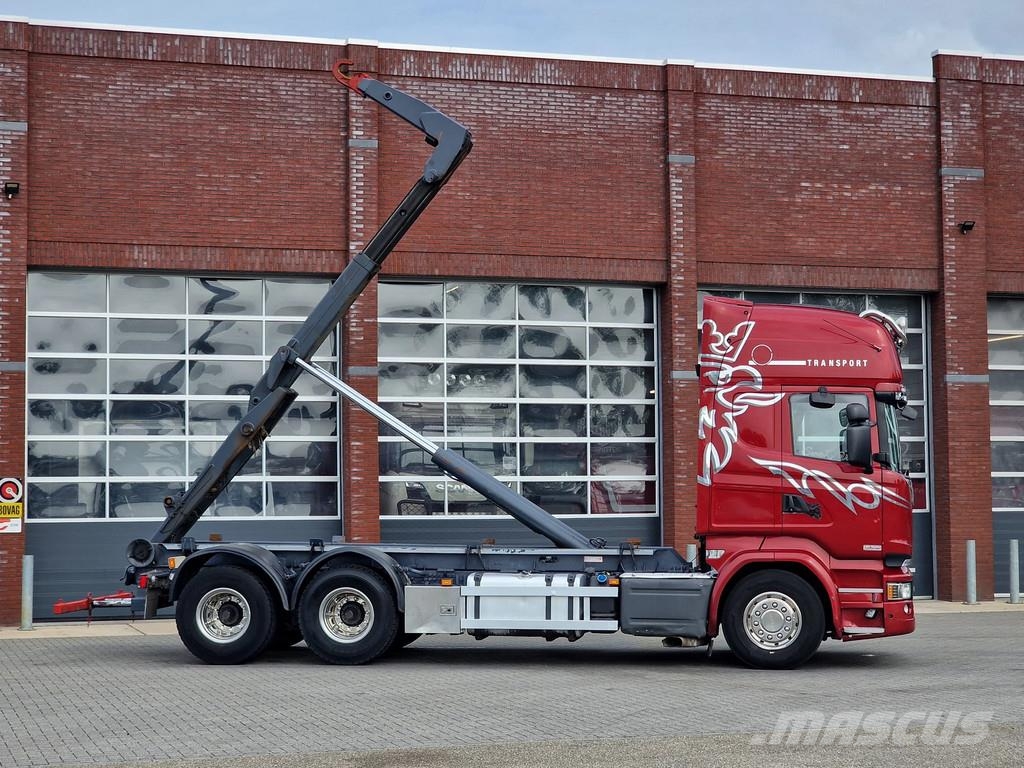 Scania R730 Topline 6x4 - 25t Mobas hooklift - Retarder - Abrollkipper