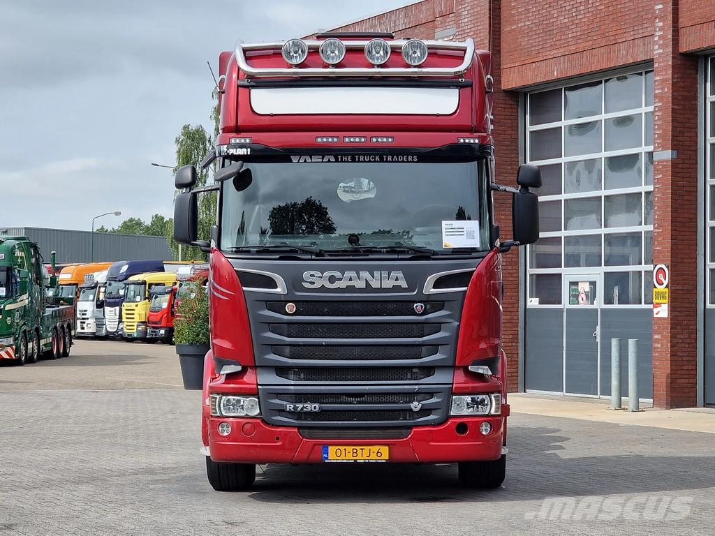 Scania R730 Topline 6x4 - 25t Mobas hooklift - Retarder - Abrollkipper