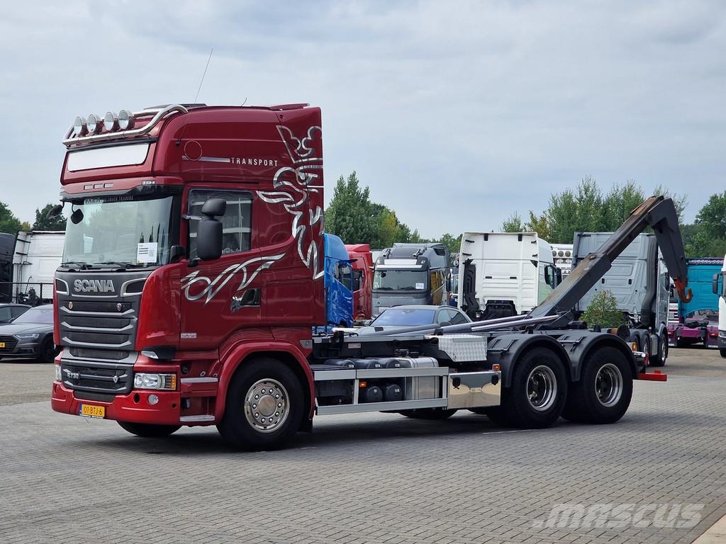Scania R730 Topline 6x4 - 25t Mobas hooklift - Retarder - Abrollkipper