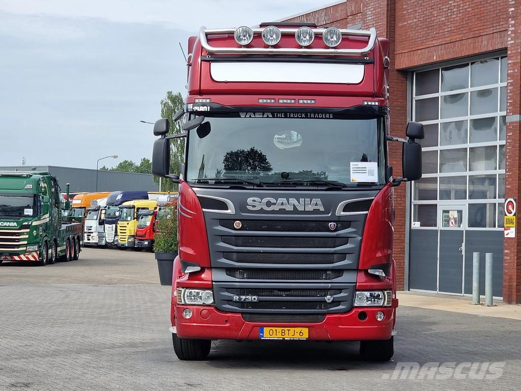 Scania R730 Topline 6x4 - 25t Mobas hooklift - Retarder - Abrollkipper