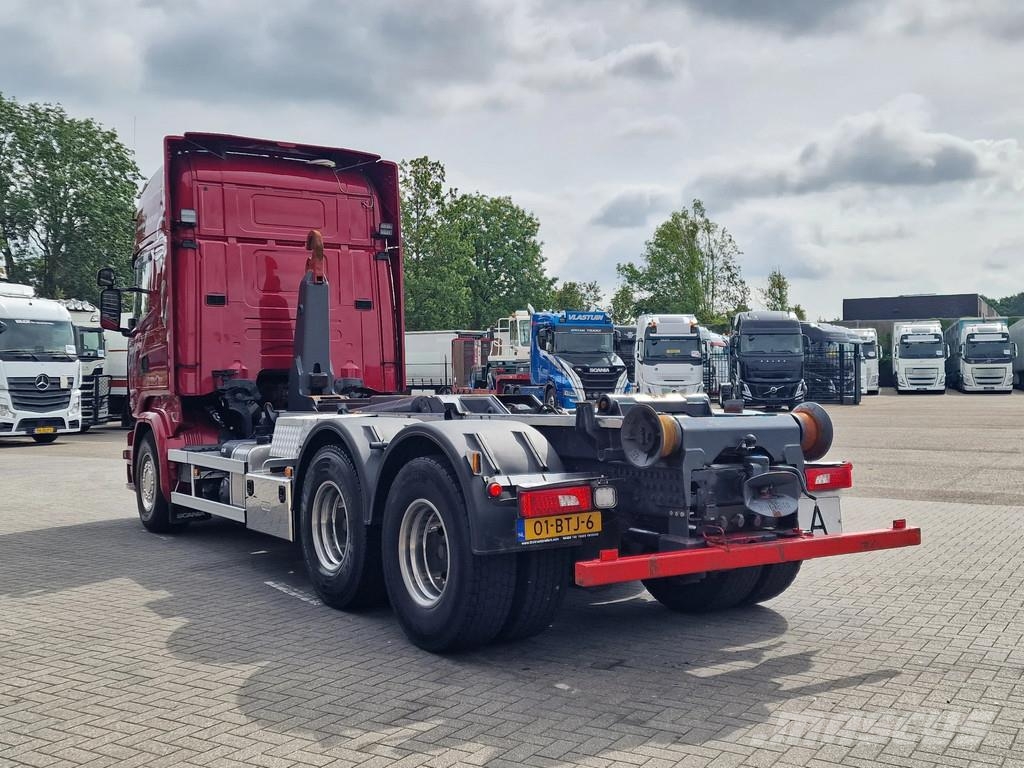 Scania R730 Topline 6x4 - 25t Mobas hooklift - Retarder - Abrollkipper