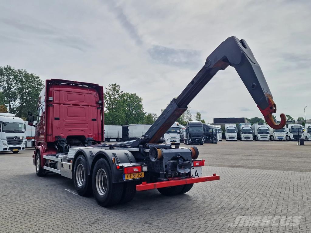 Scania R730 Topline 6x4 - 25t Mobas hooklift - Retarder - Abrollkipper