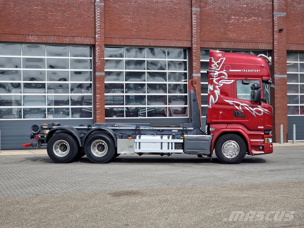 Scania R730 Topline 6x4 - 25t Mobas hooklift - Retarder - Abrollkipper