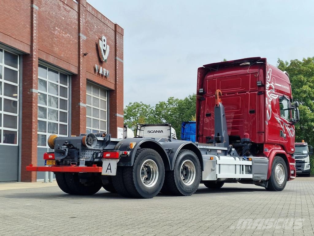 Scania R730 Topline 6x4 - 25t Mobas hooklift - Retarder - Abrollkipper