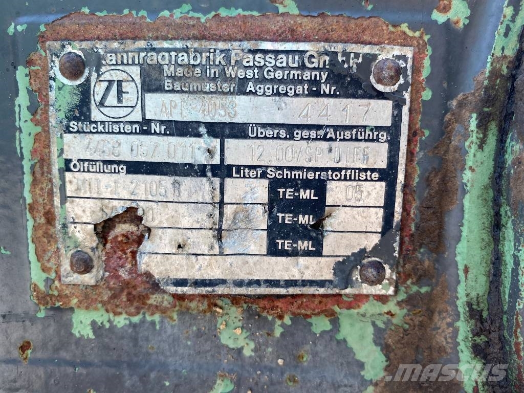 Fendt 615 LSA FRONT AXLE Girkasse