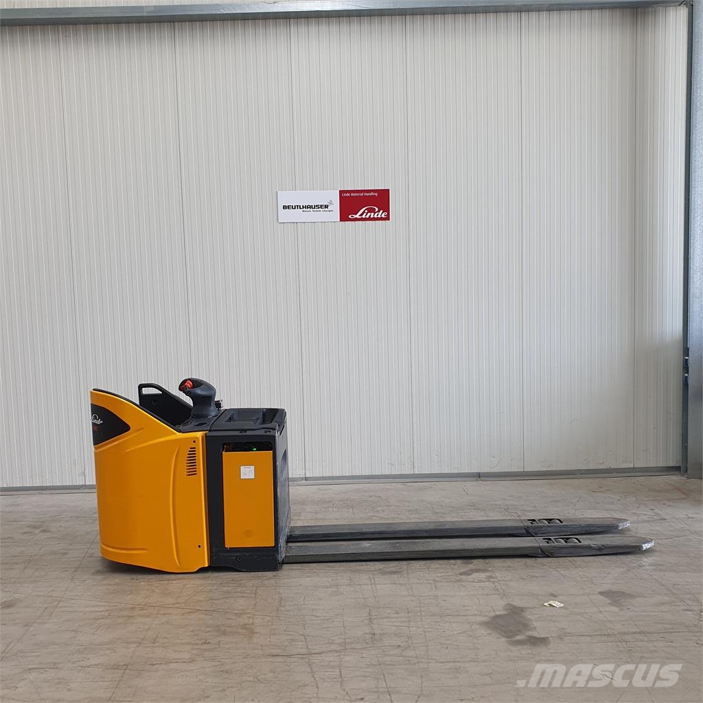 Linde T20SP lang Pedestrian stacker