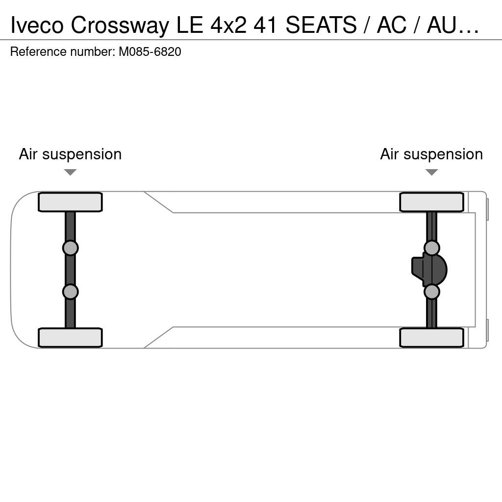Iveco Crossway LE 4x2 41 SEATS / AC / AUXILIARY HEATER Miesto autobusai