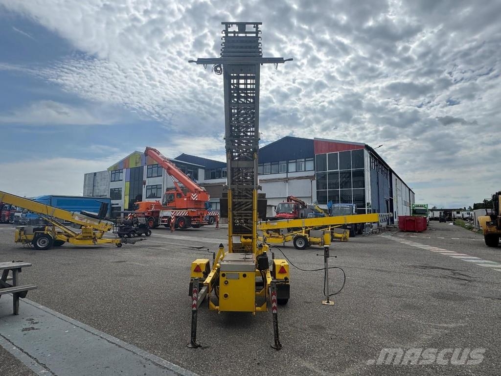 Paus ASA 33 WH - LIFT 33 METER - TÜV UNTILL 07/2027 المنصات الهوائية المثبتة على مقطورة