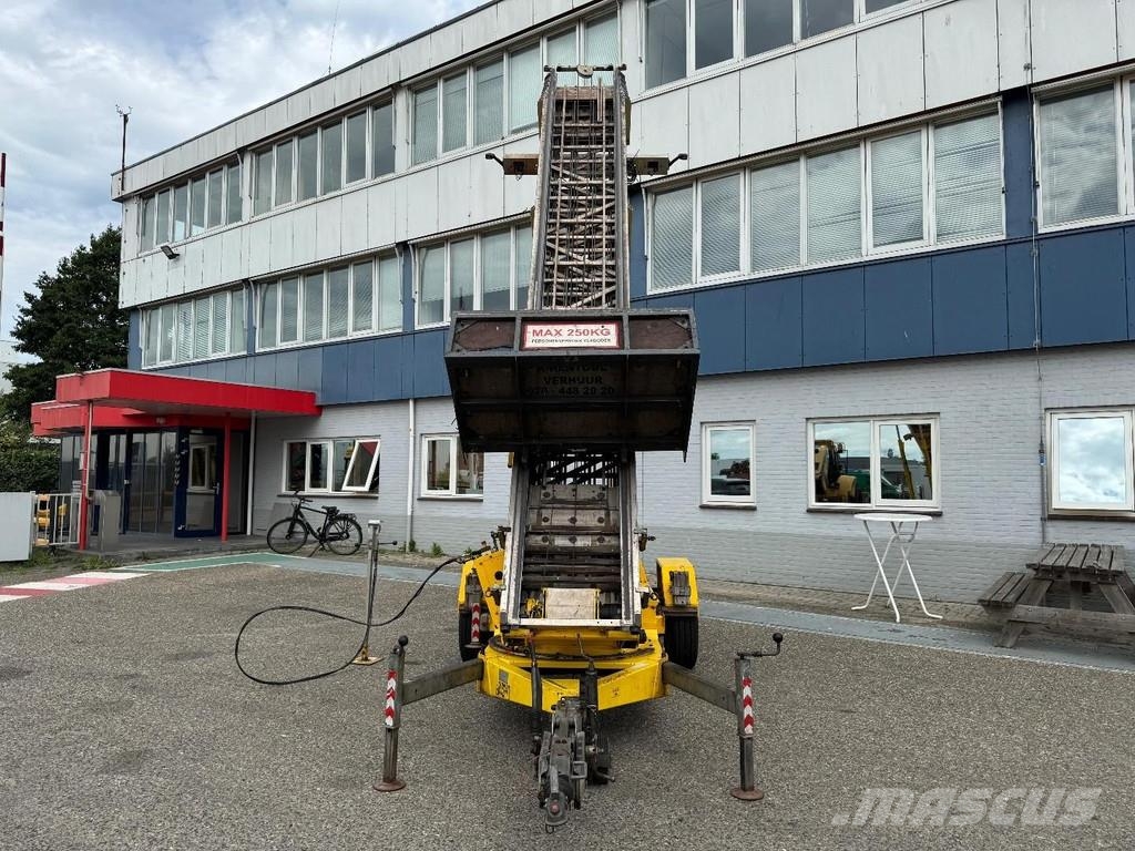 Paus ASA 33 WH - LIFT 33 METER - TÜV UNTILL 07/2027 المنصات الهوائية المثبتة على مقطورة