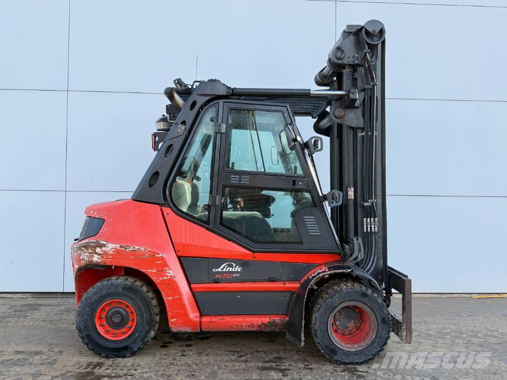 Linde H70D-03 - Side Shift / Fork Positioners / Duplex Dīzeļa autoiekrāvēji
