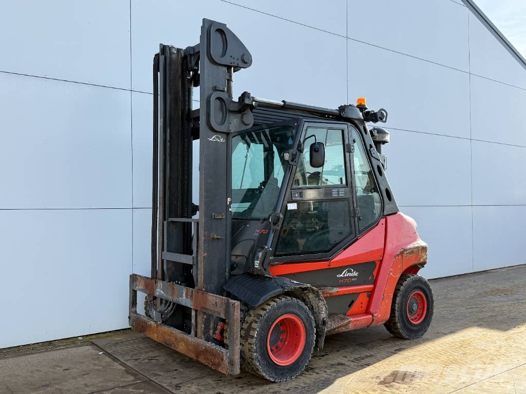 Linde H70D-03 - Side Shift / Fork Positioners / Duplex Dīzeļa autoiekrāvēji