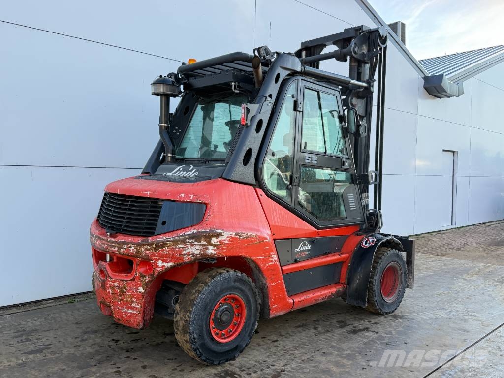 Linde H70D-03 - Side Shift / Fork Positioners / Duplex Dīzeļa autoiekrāvēji