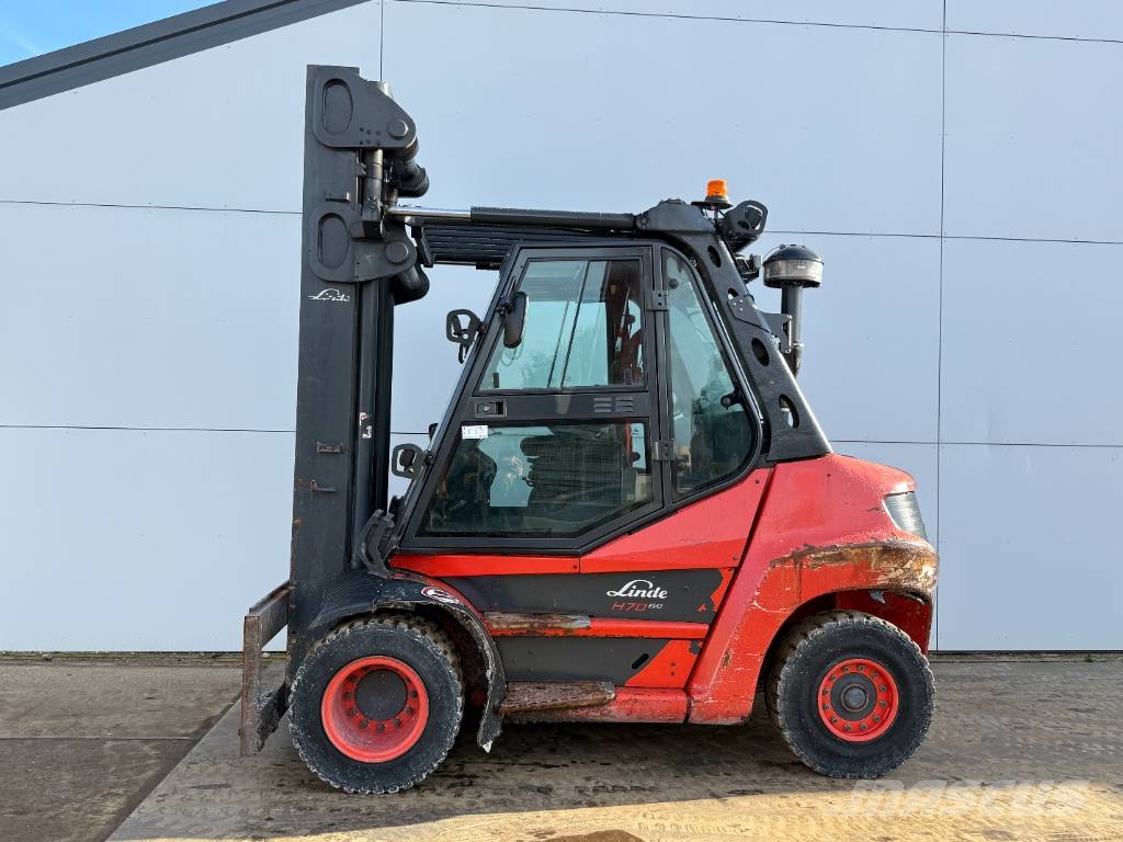 Linde H70D-03 - Side Shift / Fork Positioners / Duplex Dīzeļa autoiekrāvēji
