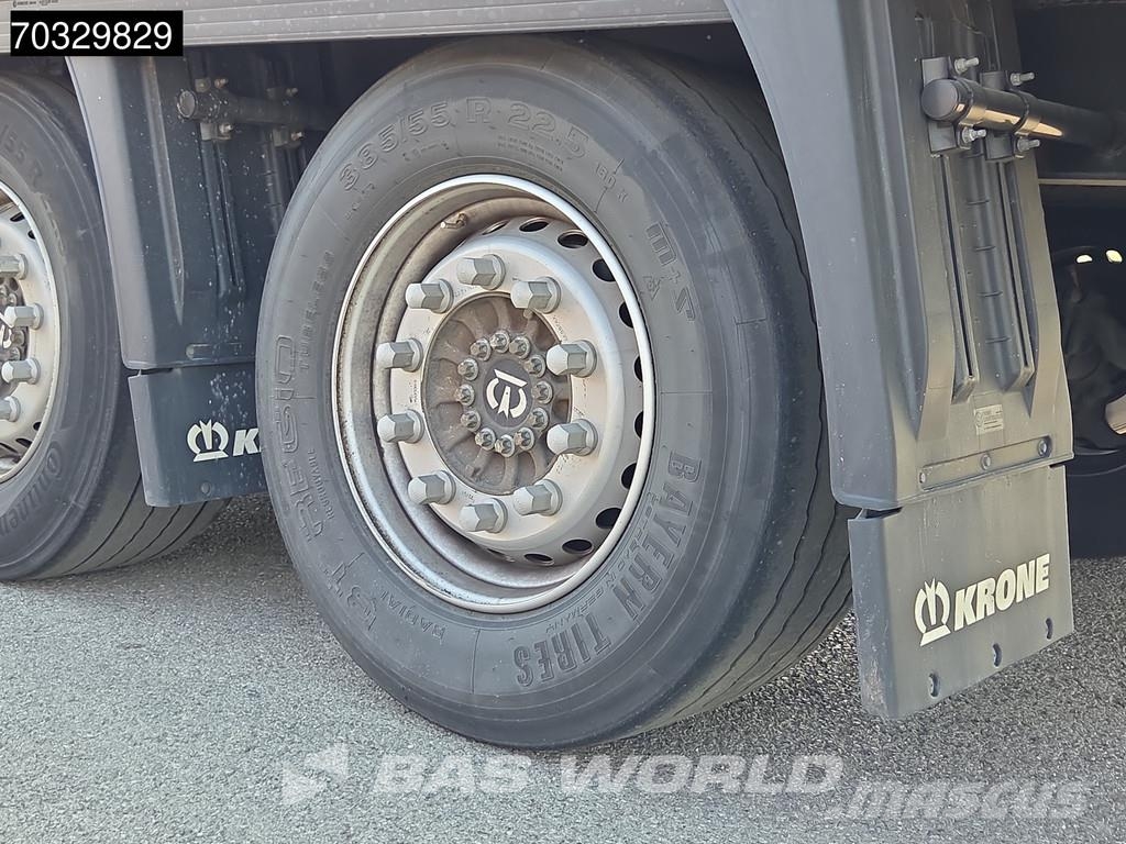 Krone SD Doppelstock 250x270cm Liftachse Pallettenkasten نصف مقطورات بدرجة حرارة قابلة للضبط