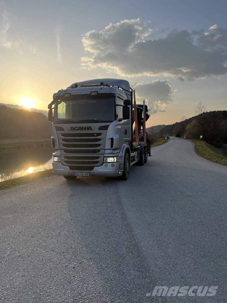 Scania R 480 Camiões de transporte de troncos