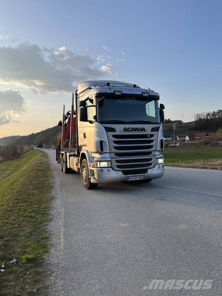 Scania R 480 Camiões de transporte de troncos