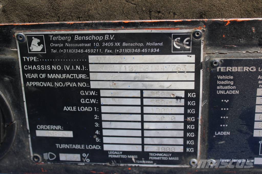 Terberg YT 182 Tracteur de manœuvre