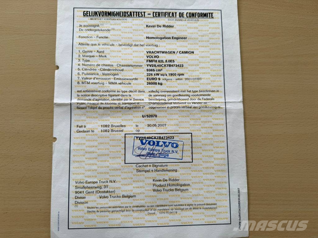 Volvo FM 300 Camiones polibrazo