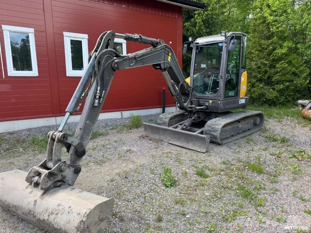 Volvo ECR 50 D Mini ekskavatörler, 7 tona dek