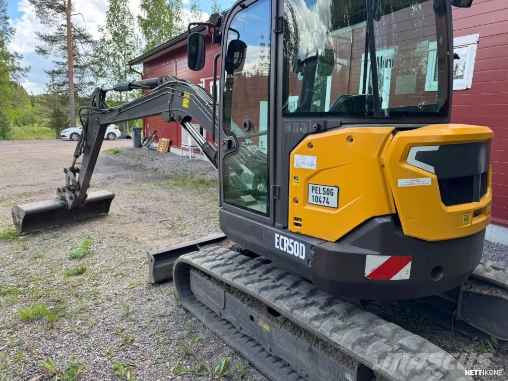 Volvo ECR 50 D Mini ekskavatörler, 7 tona dek