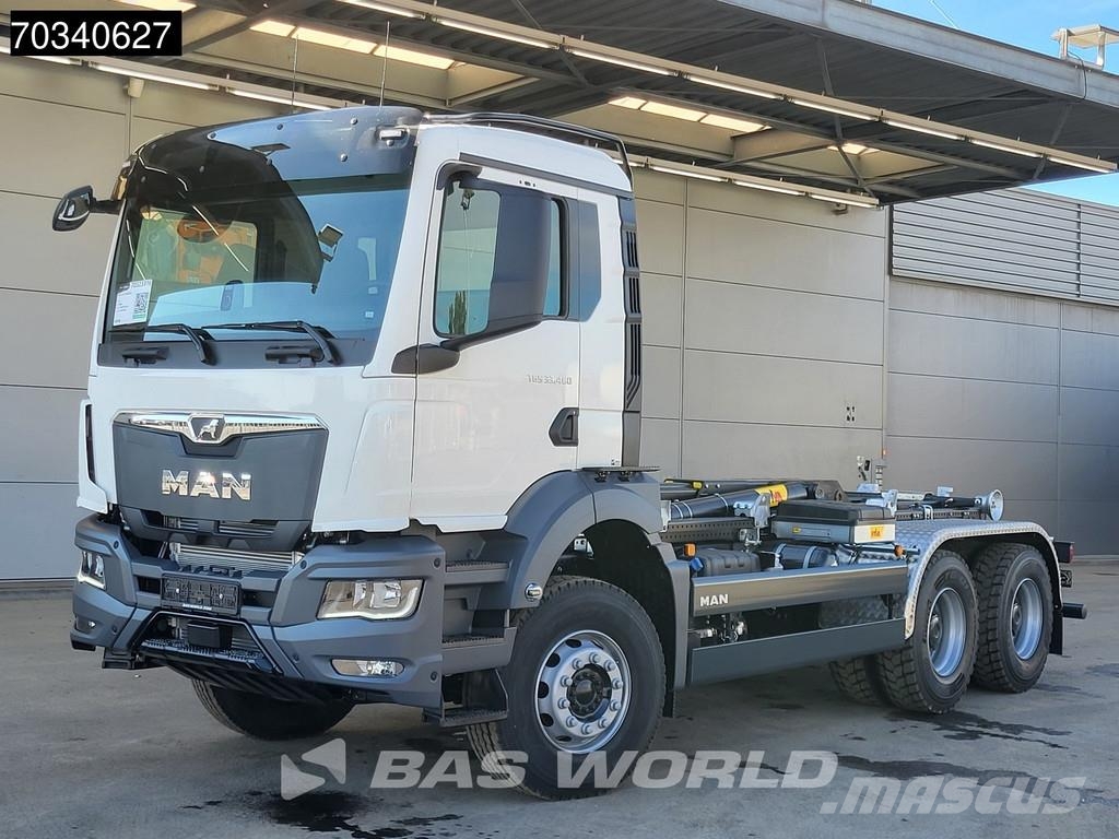 MAN TGS 33.480 6X4 ¡NUEVO! HYVA 20-53-S con eje grande 吊鉤式起重車