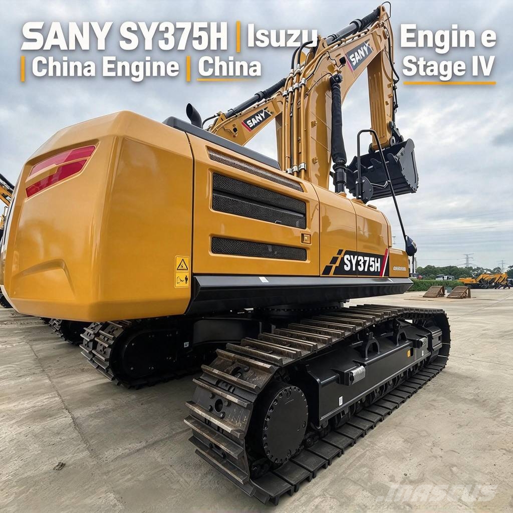 Sany SY 375 H Escavadeiras de esteiras