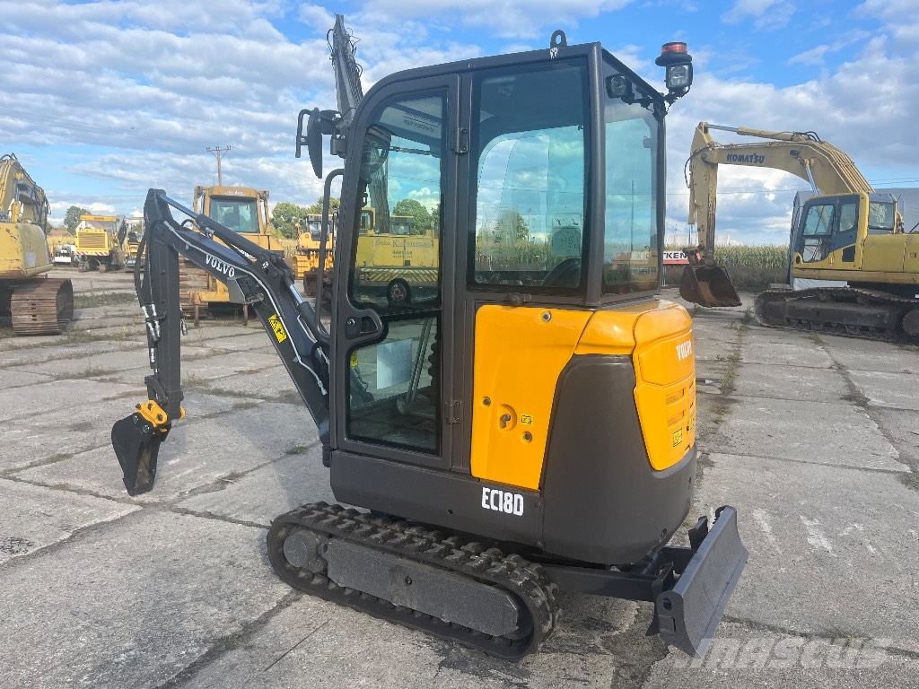Volvo EC 18D Εκσκαφάκι (διαβολάκι) < 7t