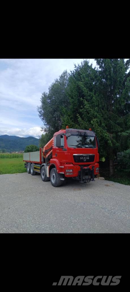 MAN TGS 35480 8x6 Kamioni sa kranom