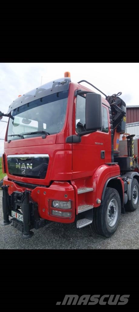 MAN TGS 35480 8x6 Kamioni sa kranom