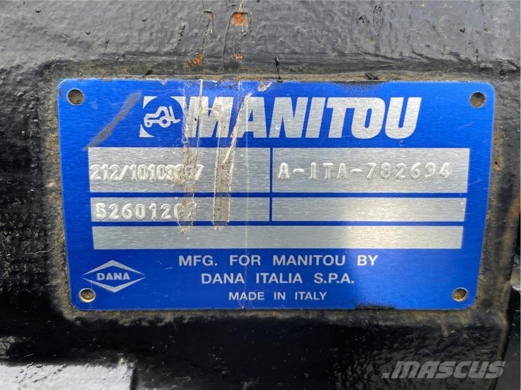 Manitou 52601207-Spicer Dana 212/10103807-Axle/Achse/As Assi
